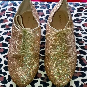 💛Pretty Gold Glitter Shoes💛